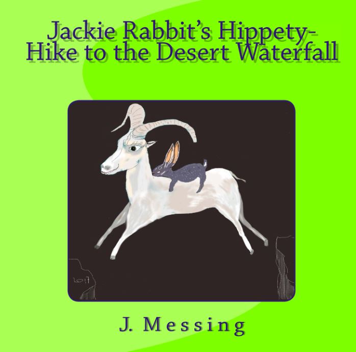 Jackie Rabbit's Hippety Hike to the Desert Waterfall cover